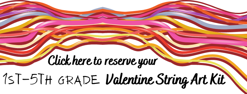 1st-5thGrade Valentine Art kit